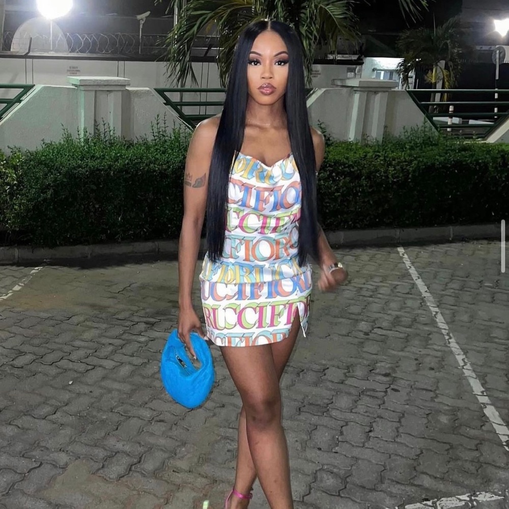 Fiorucci Logo Mini Dress